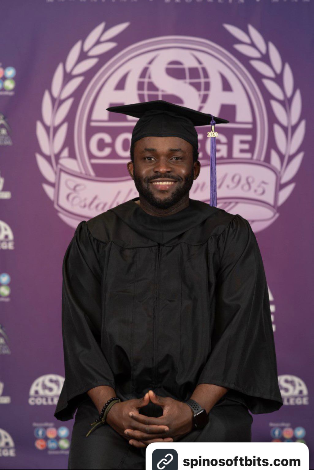 Spinoza Delva — A.O.S. Computer Programming & IT, ASA College (Honors)